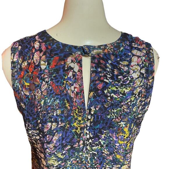 CAbi 3093 Stained Glass Keyhole Sleeveless Top Size S - Picture 7 of 10